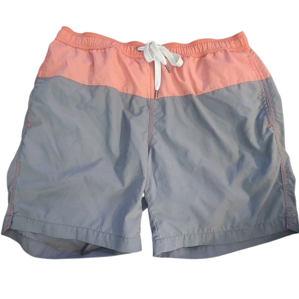 Onia The Charles Men's Swim Trunks, mesh lined, pockets, size Large 7" Length